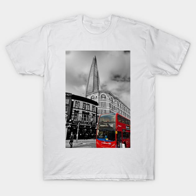 The Shard London Bridge Tower England T-Shirt by AndyEvansPhotos